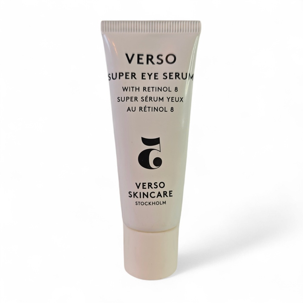 VERSO Super Eye Serum‎ with Retinol 8 Lightweight Firming Smoothing 0.67 Oz Luxe